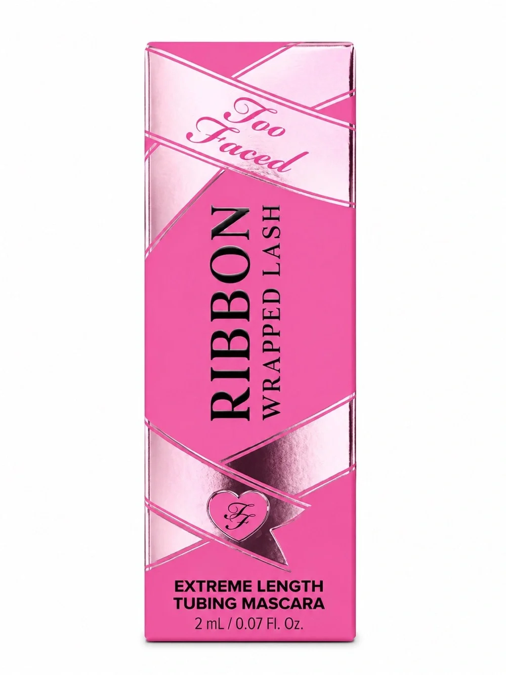 NWT Too Faced Ribbon Wrapped Lash Extreme Length Tubing Mascara Mini